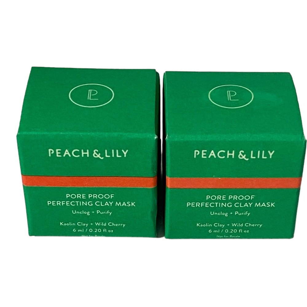 2 Peach & Lily Pore Perfecting Clay Masks